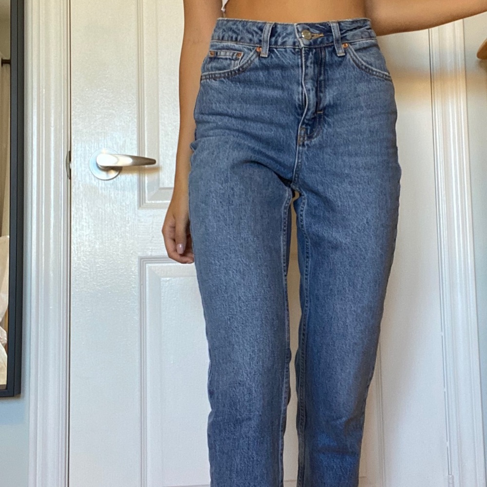Topshop mom jeans
